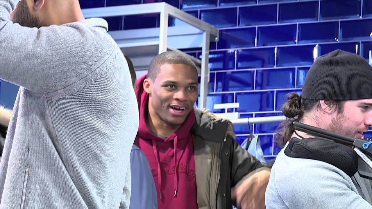 Russell Westbrook meets Fashion Week in NYC
