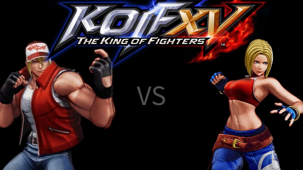 King Of Fighters XV Terry Bogard Vs Blue Mary (CPU Level 5)