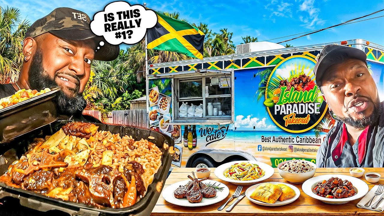 Eating at Memphis’ #1 Jamaican Food Truck Review (Owner Was RUDE!)