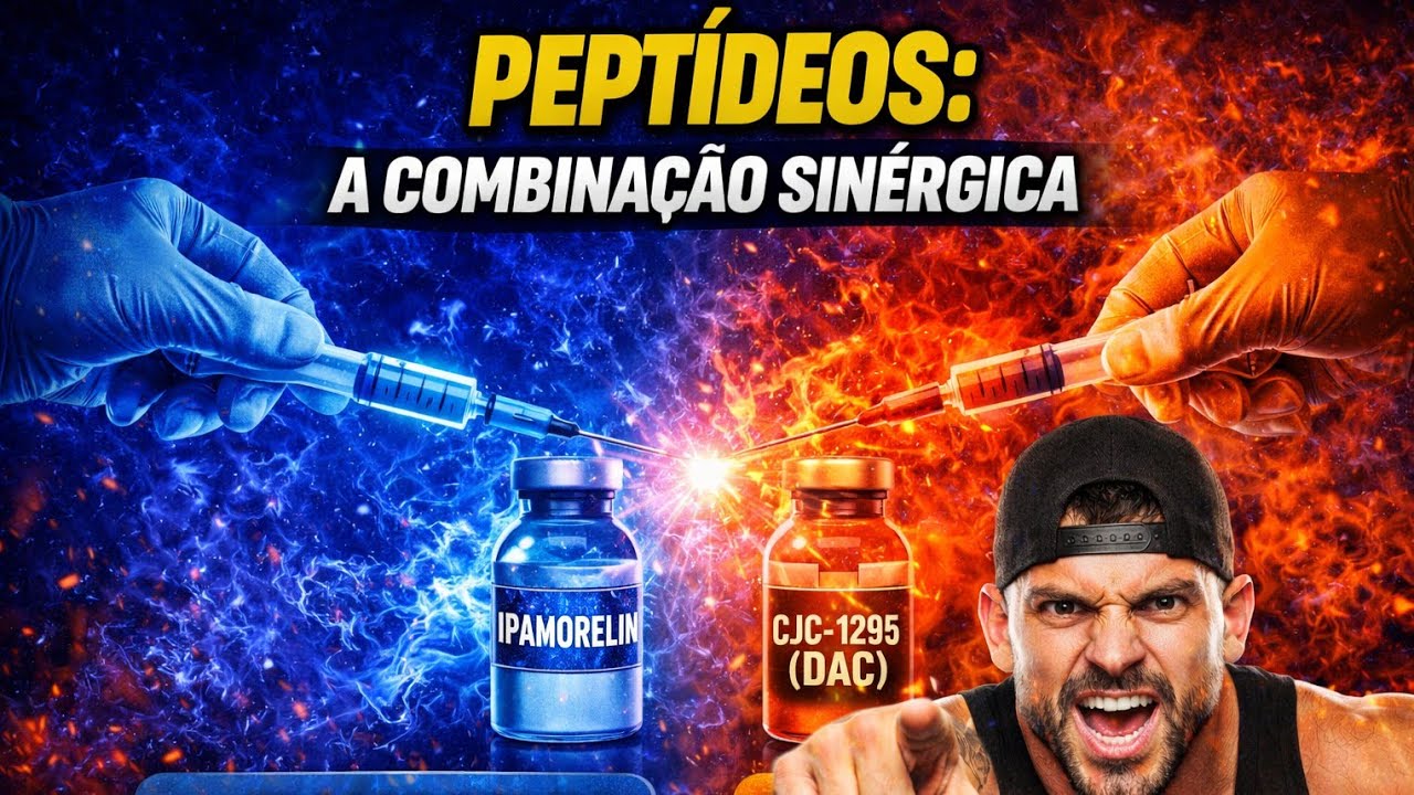 PEPTÍDEOS: A COMBINAÇÃO SINERGICA - IPAMORELIN E CJC1295 (DAC)