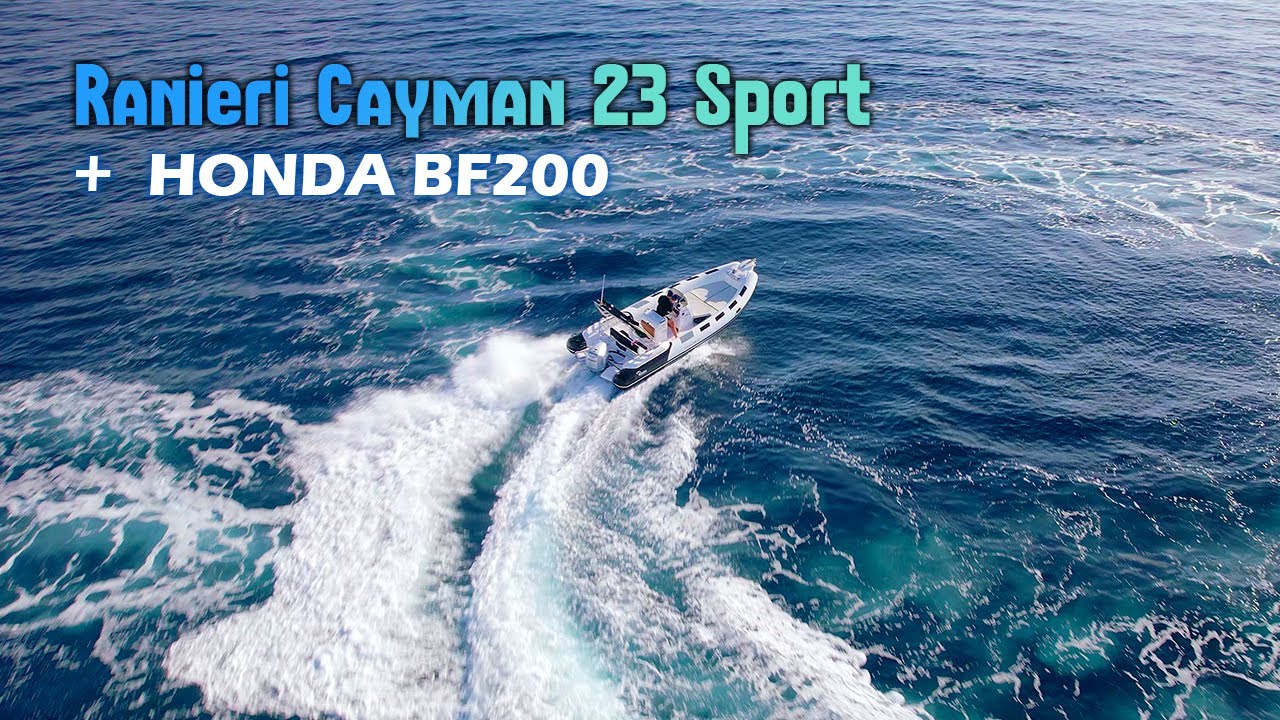 ТЕСТ-ДРАЙВ - Ranieri Cayman 23 Sport + Honda BF200 (DJI Air 2S)
