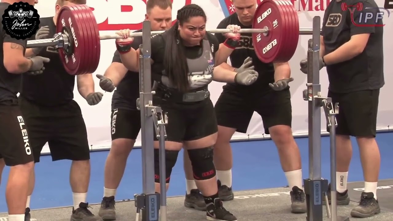 Jewel Tasi  - 4th Place 672.5kg Total - 84+kg Class 2024 IPF Women's Classic