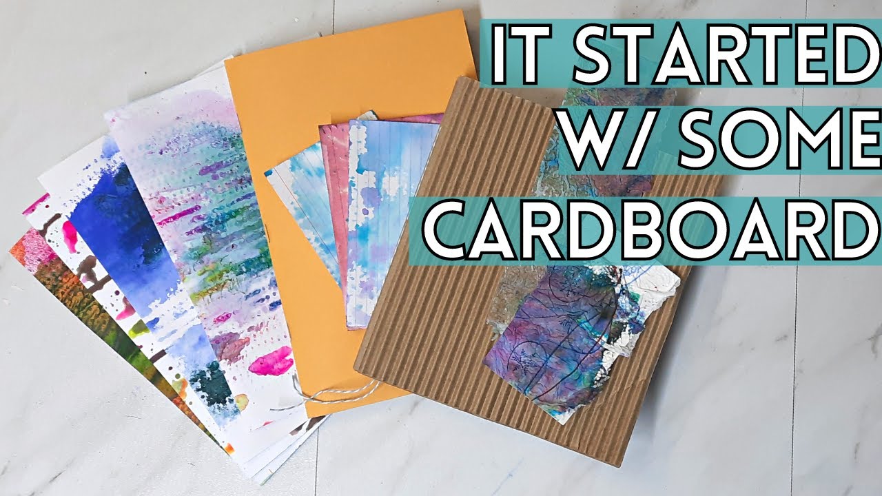 I Made Some Stress Journals, Pages, and More Out of Everyday Items | Inspiration Can Spark Anywhere