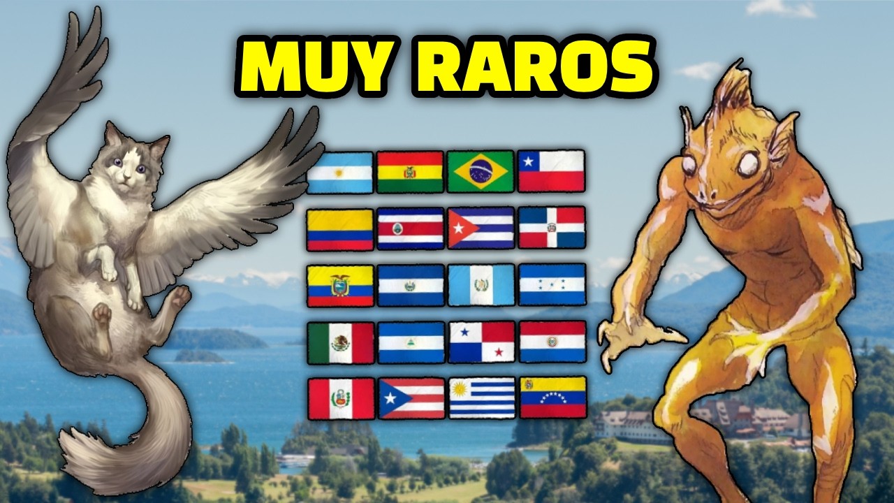 EL MITO mas RARO de cada país de LATAM 4