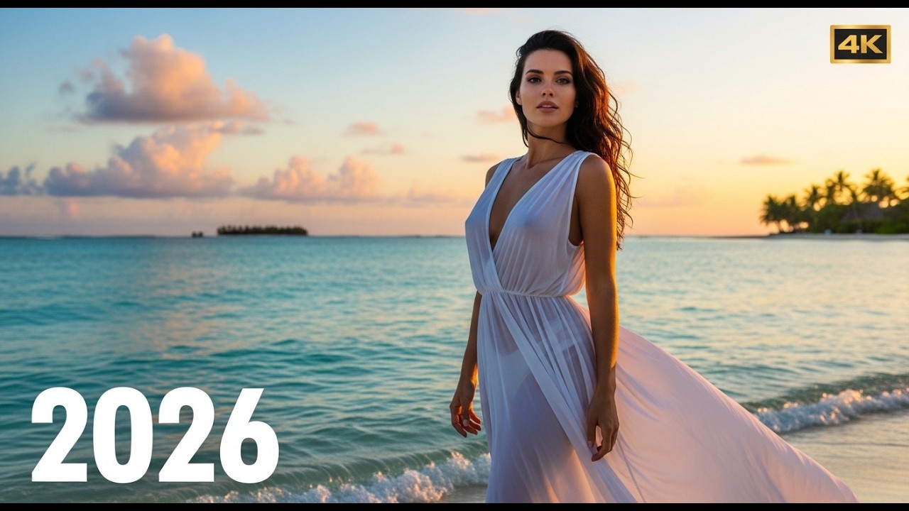 Tropical Deep House Ocean Vibes 2026 🌊 Chill Music 4K