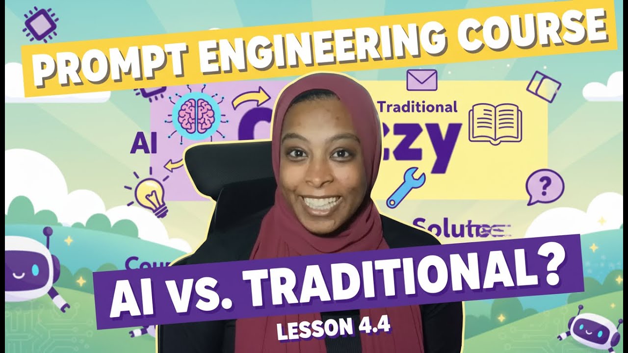 4.4 | Choosing the Right Tool: AI vs. Traditional Solutions | Prompt Engineering Foundation