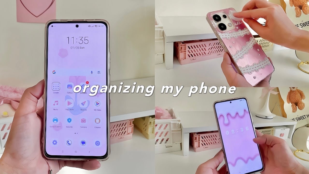 Organizing & Cleaning my Phone (Xiaomi Redmi Note 13) 📱✨