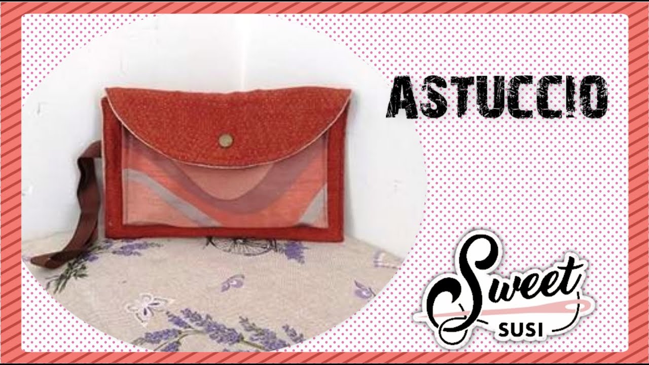 👛👝 Astuccio mille usi senza cerniera facilissimo   