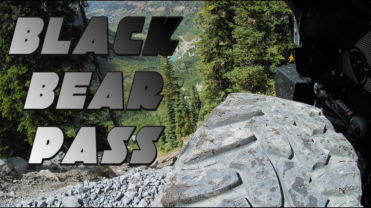 On Black Bear Pass with a steering pump going out! Badge of Honor Trail
