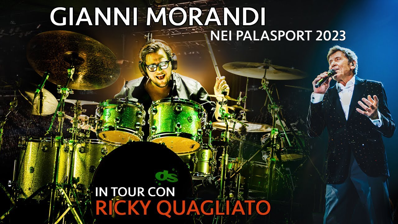 DS RCS MAPLE WALNUT - Ricky Quagliato | Gianni Morandi nei Palasport 2023 feat.Pinaxa