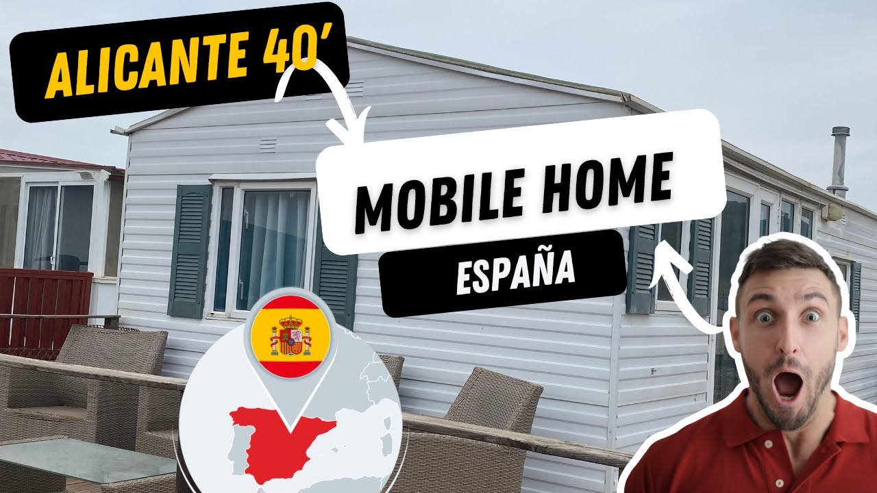🇪🇸 Mobile Home en España // Se puede VIVIR TODO EL AÑO !! 🏖