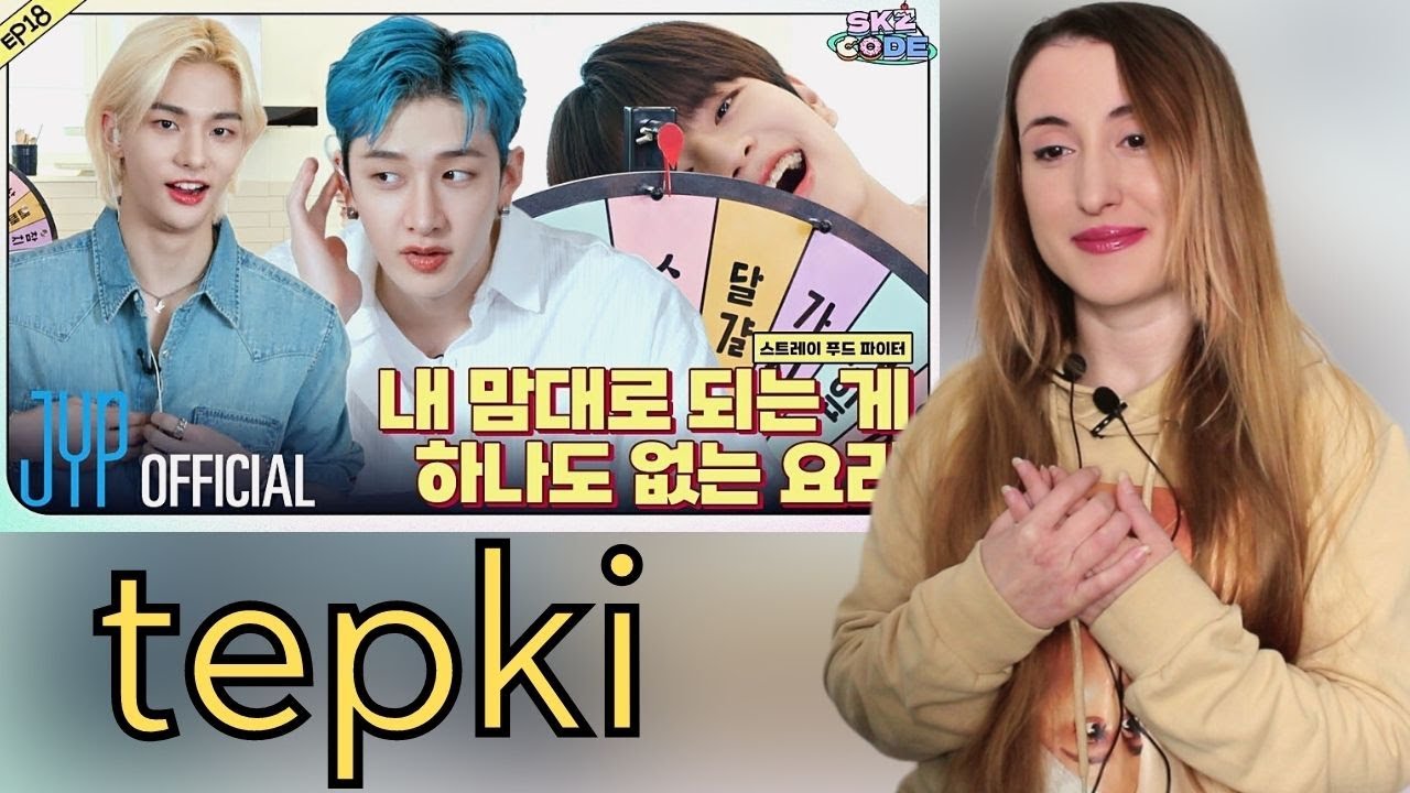 SKZ CODE Bölüm 18 Tepki | KPOP TEPKİ | KPOP REACTION | Stray Kids (Stray Food Fighter) #1 Ep.18