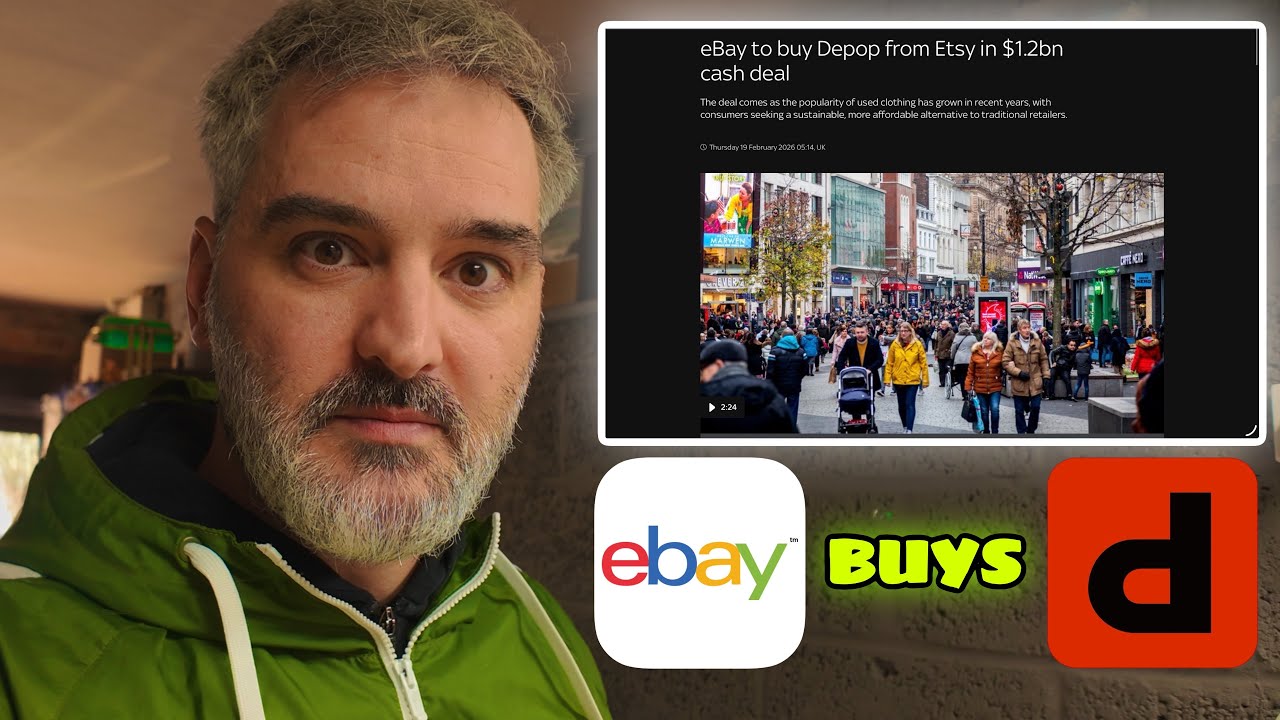 eBay Buying Depop Is GREAT NEWS! Sales and Charity Shop Pick Ups