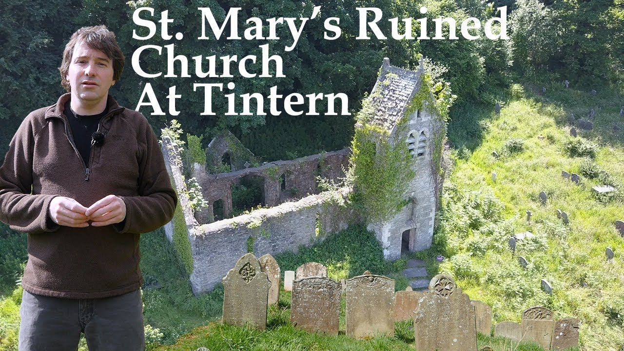 Exploring A Ruin in Wales- St. Mary's Church