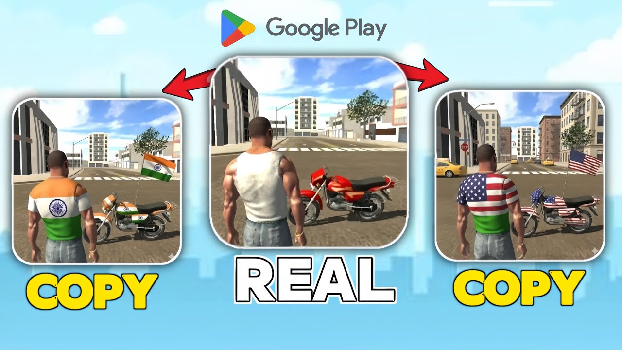 TRYING GAMES LIKE Indian Bike Driving 3D 🤯 Copy games.!