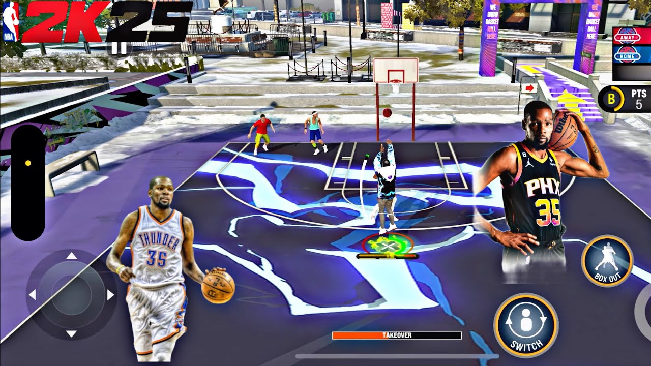 My first park gameplay in Season 2 of NBA 2K25 Arcade Edition