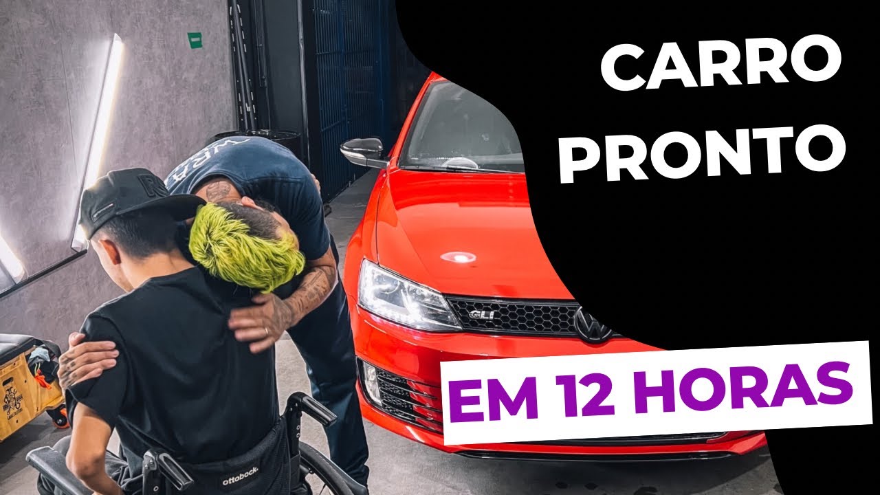 ENVELOPANDO O JETTA DO CADEIRANTE MAIS RÁPIDO DO BRASIL. @dubbrasilyt