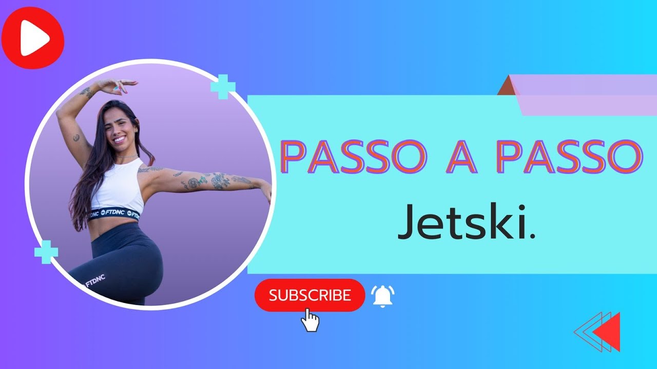 Passo a passo - Jetski. Professora Tiff! (FitDance)