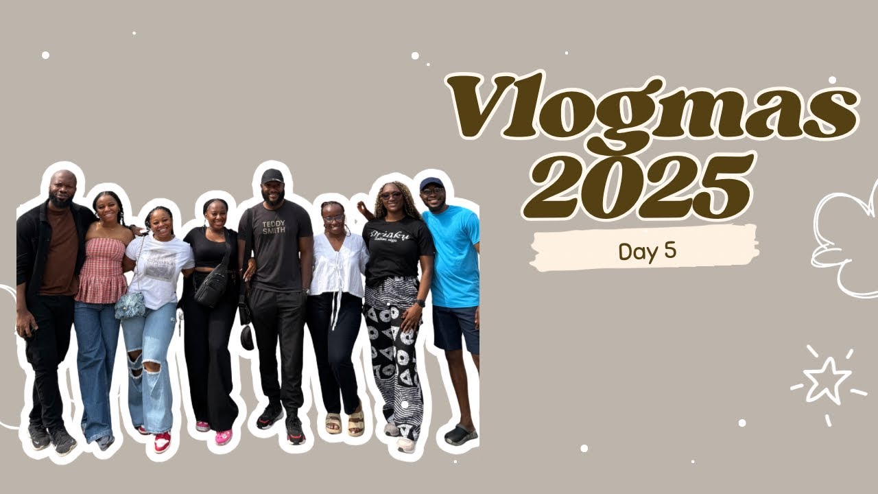Vlogmas Day 5 — From Benin Republic → Lagos → Ibadan 🚗 #vlogmas #vlog