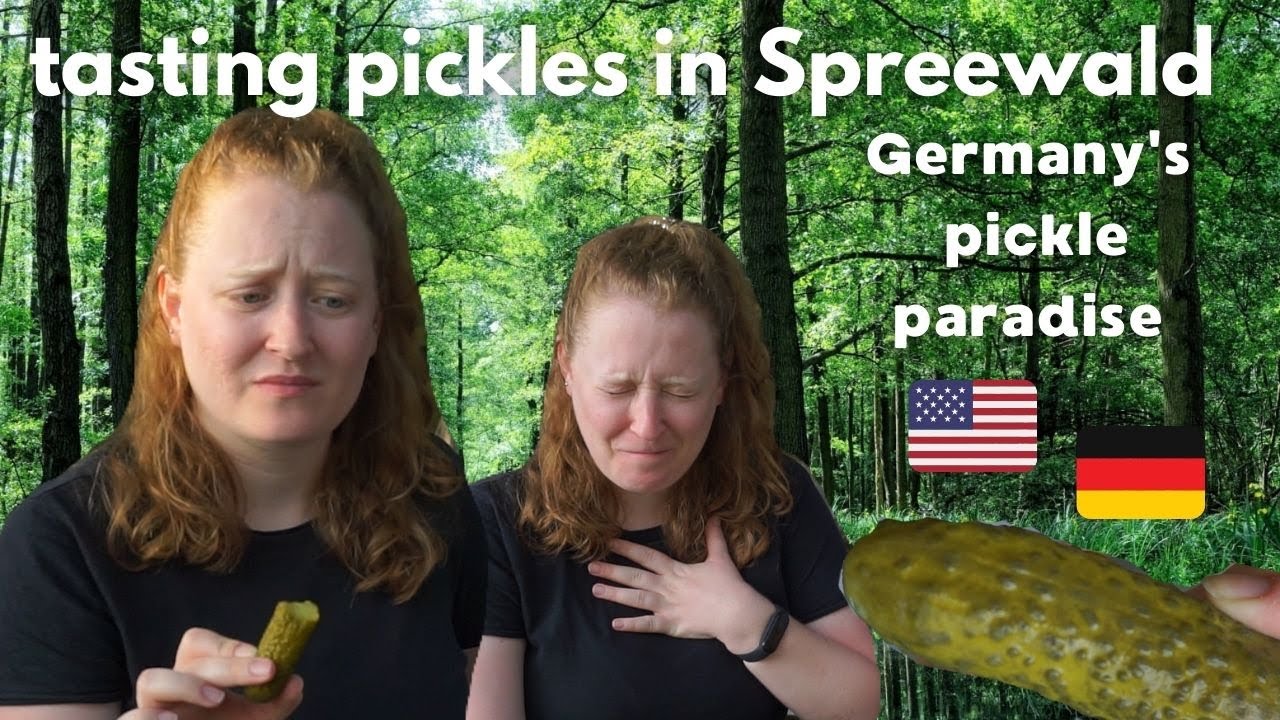American tries pickles from Spreewald - German pickles - Spreewaldgurken
