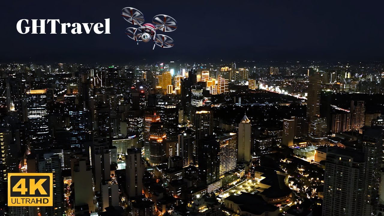 The best aerial views of Makati city (Philippines) in 4K!