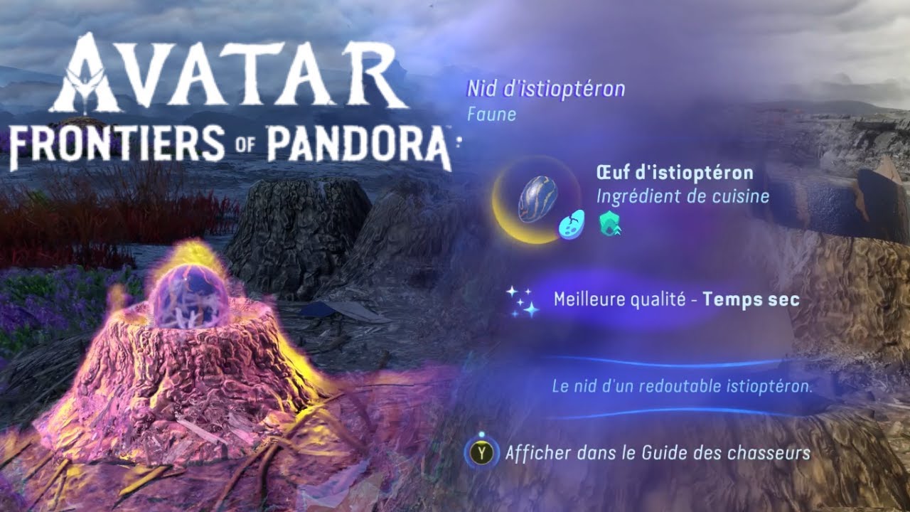 O&ugrave; trouver un oeuf d'istiopt&eacute;ron. (Avatar frontiers of pandora) #avatarfrontiersofpandora