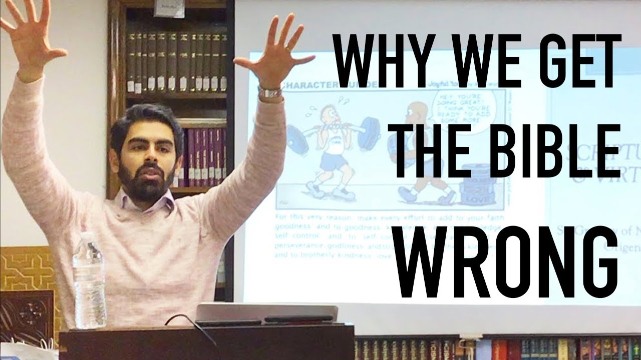 Why we get the Bible WRONG! from a Theology Professor