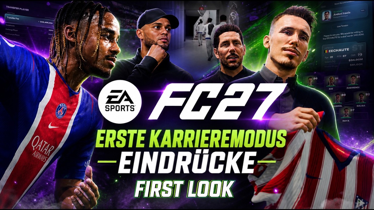 FC27 &bull; Erste Karrieremodus Eindr&uuml;cke 💥