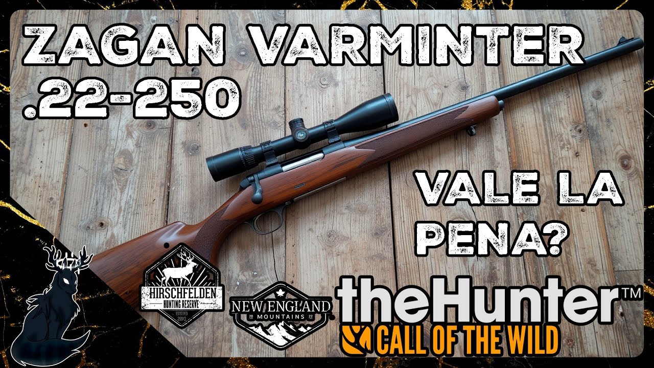 Vale la pena el rifle ZAGAN VARMINTER .22-250? thehunter:COTW en español