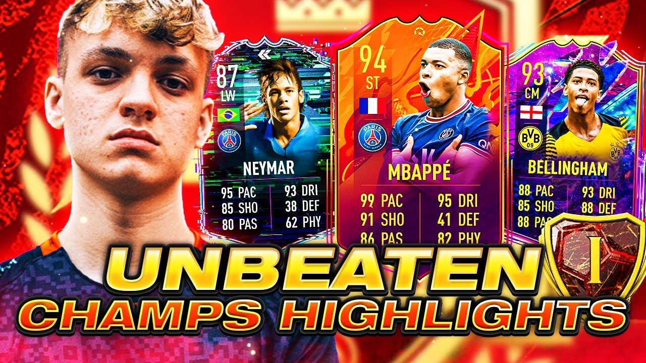 UNBEATEN FIFA 22 FUT CHAMPS HIGHLIGHTS 🔥