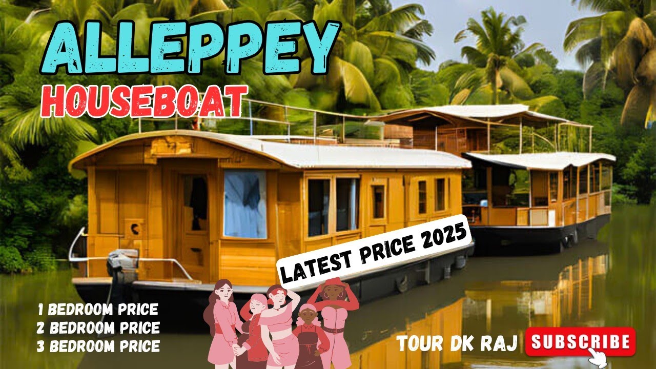 Houseboat Alleppey Kerala 2025 🔴 | 1 Bedroom Boat Price And 1 Night Stay price | All Information.
