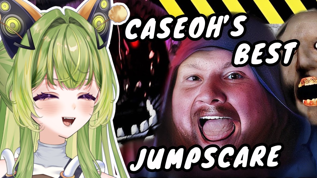 VTuber reacts to CaseOh's Best Jumpscare Compilation