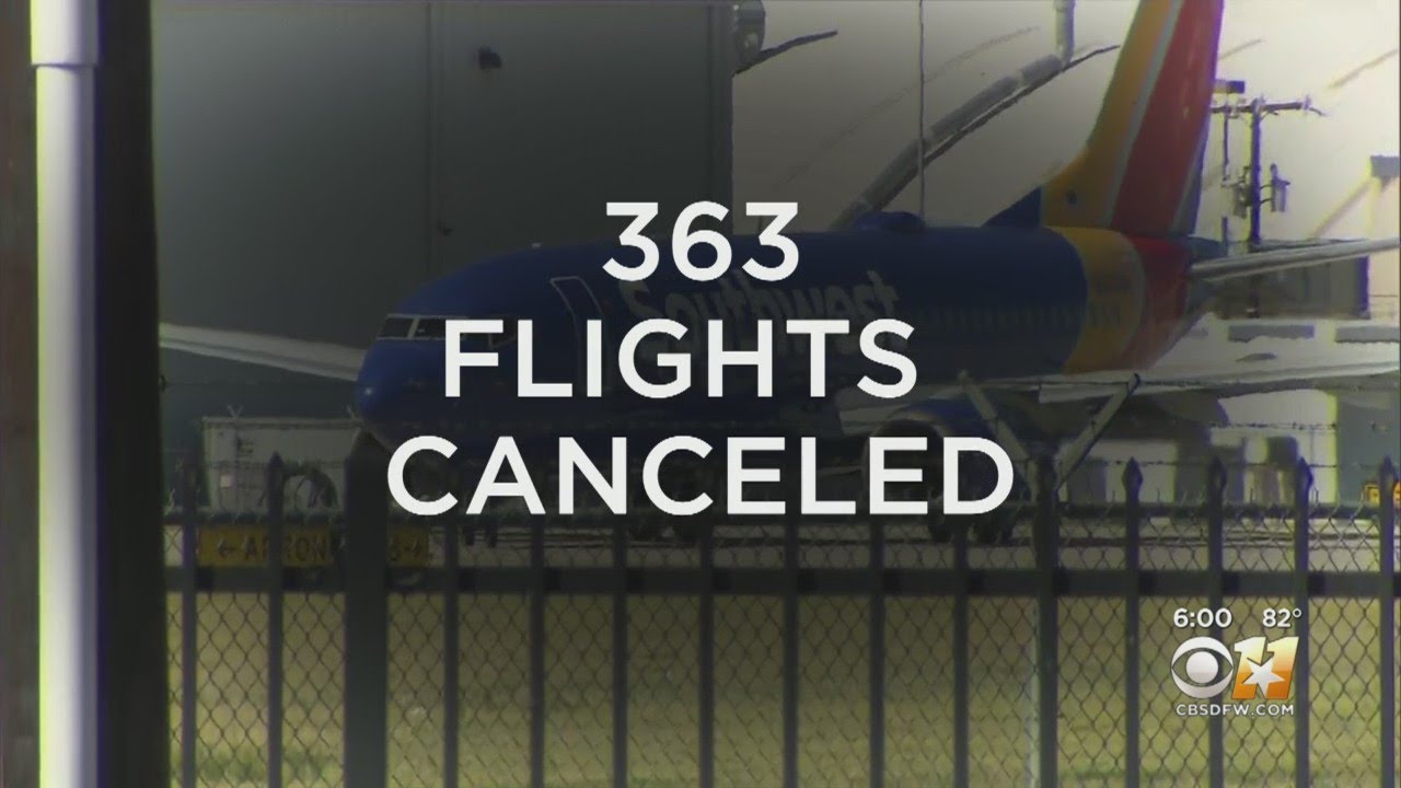 Southwest Airlines Disruptions Continue Monday, After Thousands Of Weekend Flight Cancelations