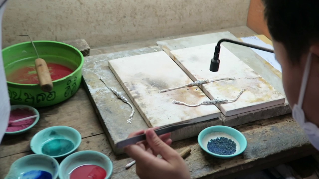 Behind the Scenes at a Thailand Silver Shop