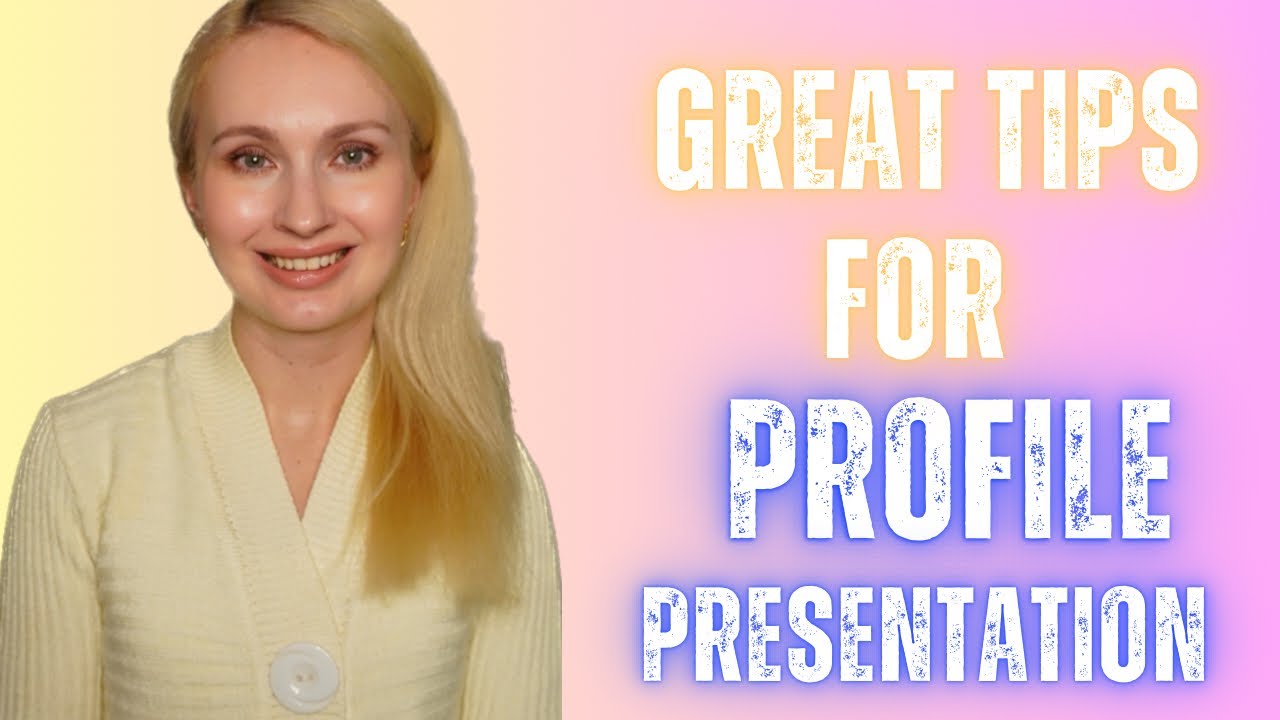 Tips for Good Profile Presentation | Caapid Application