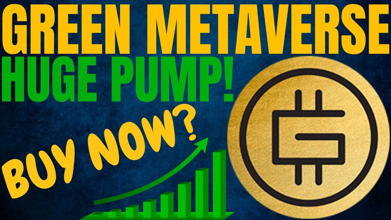 GMT COIN IS PUMPING, BUY NOW? GREEN METAVERSE TOKEN PRICE PREDICTION! GMT CRYPTO PRICE FORECAST!