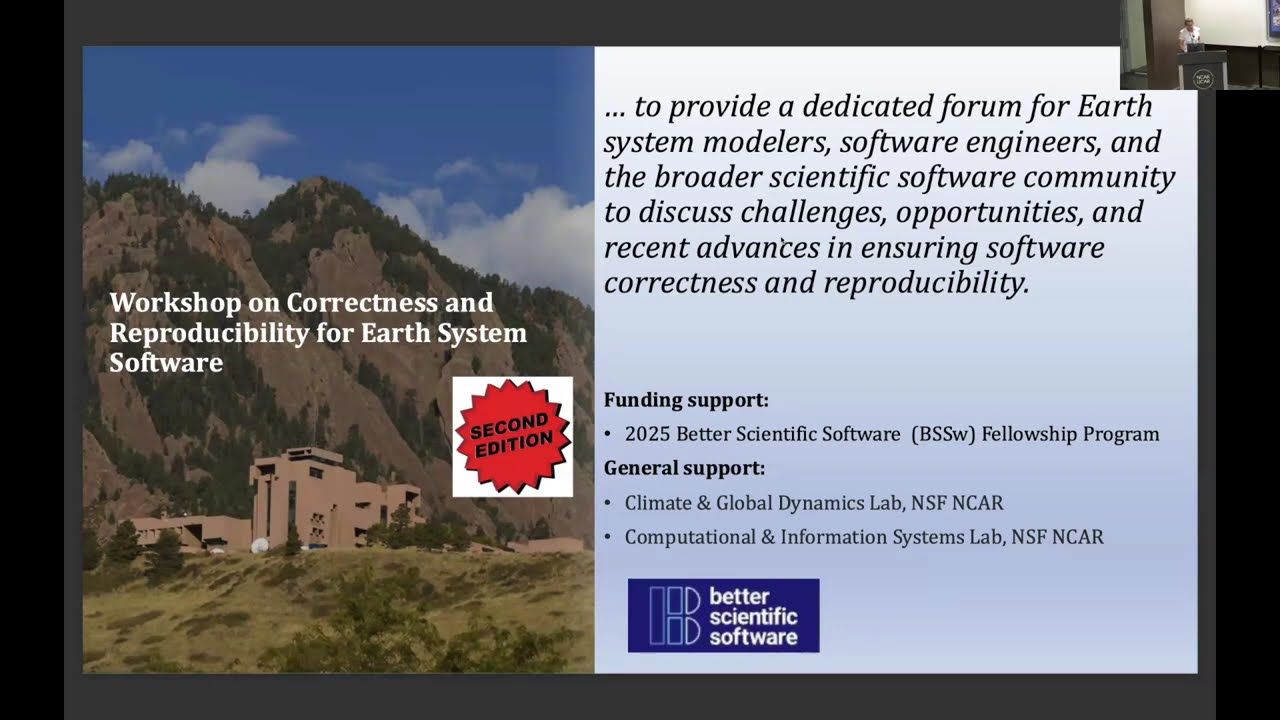2nd Workshop on Correctness & Reproducibility w Tutorial: Rigor/Reasoning in Research Software-Day 2