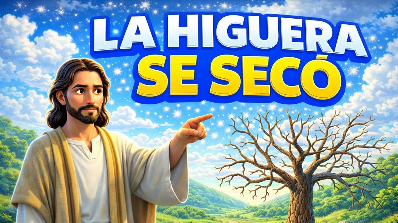 🚫🌳 La Higuera se Secó - ¡Aprende una Gran Lección con Jesús! (Canción Infantil) 🎶