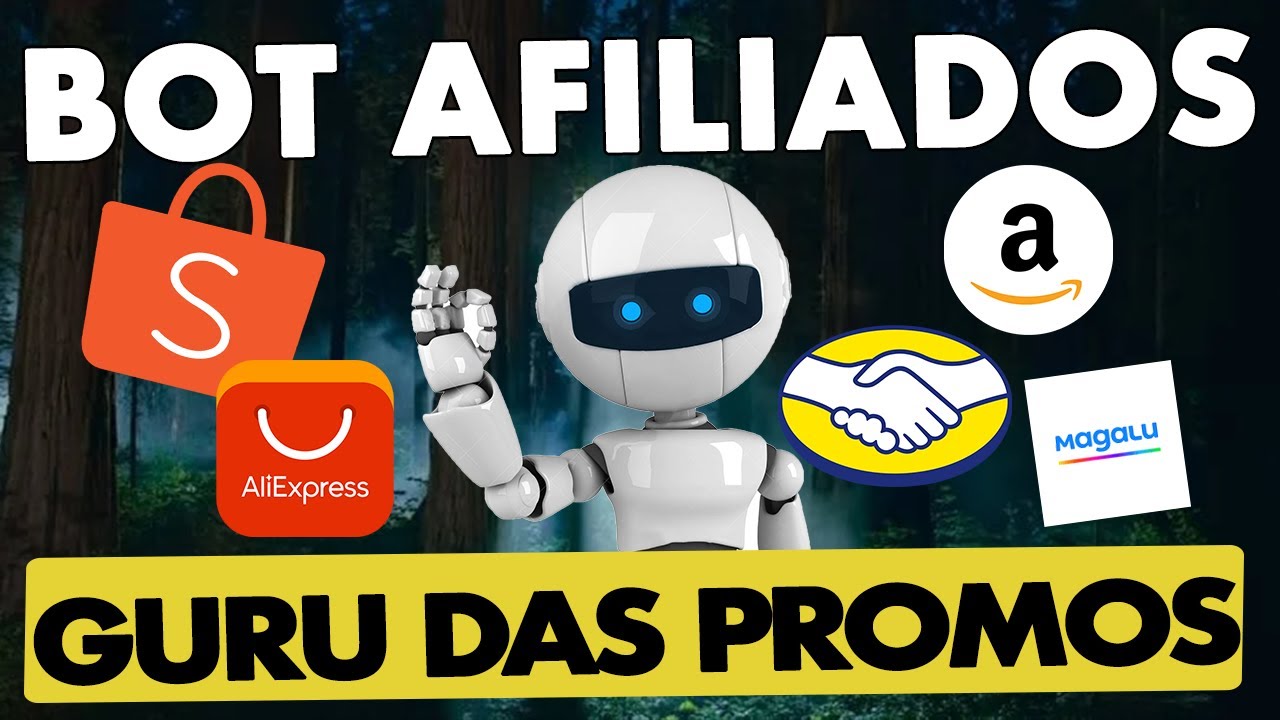 🔥 NOVA VERSÃO BOT PARA AFILIADOS 💰 SHOPEE, AMAZON E MAGALU: CRIE POSTS DE PROMOS EM SEGUNDOS! 😱