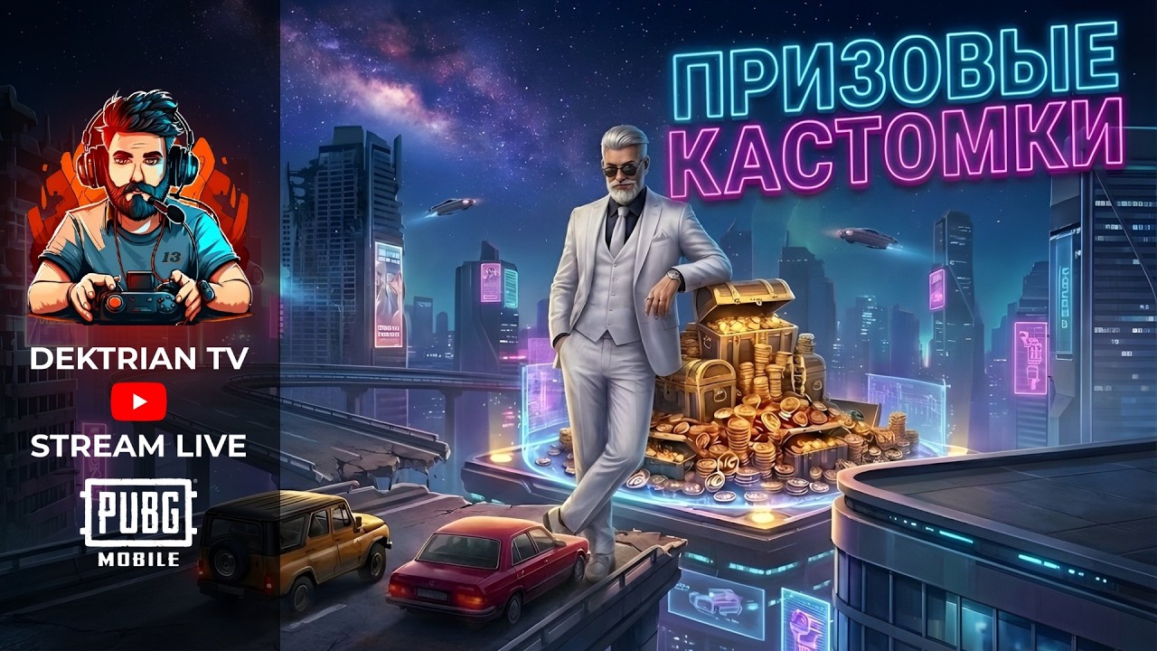 ✨ ПРИЗОВЫЕ КАСТОМКИ НА ЮСИ ОТ КЛАНА SPG ✨ СТРИМ PUBG MOBILE ✨