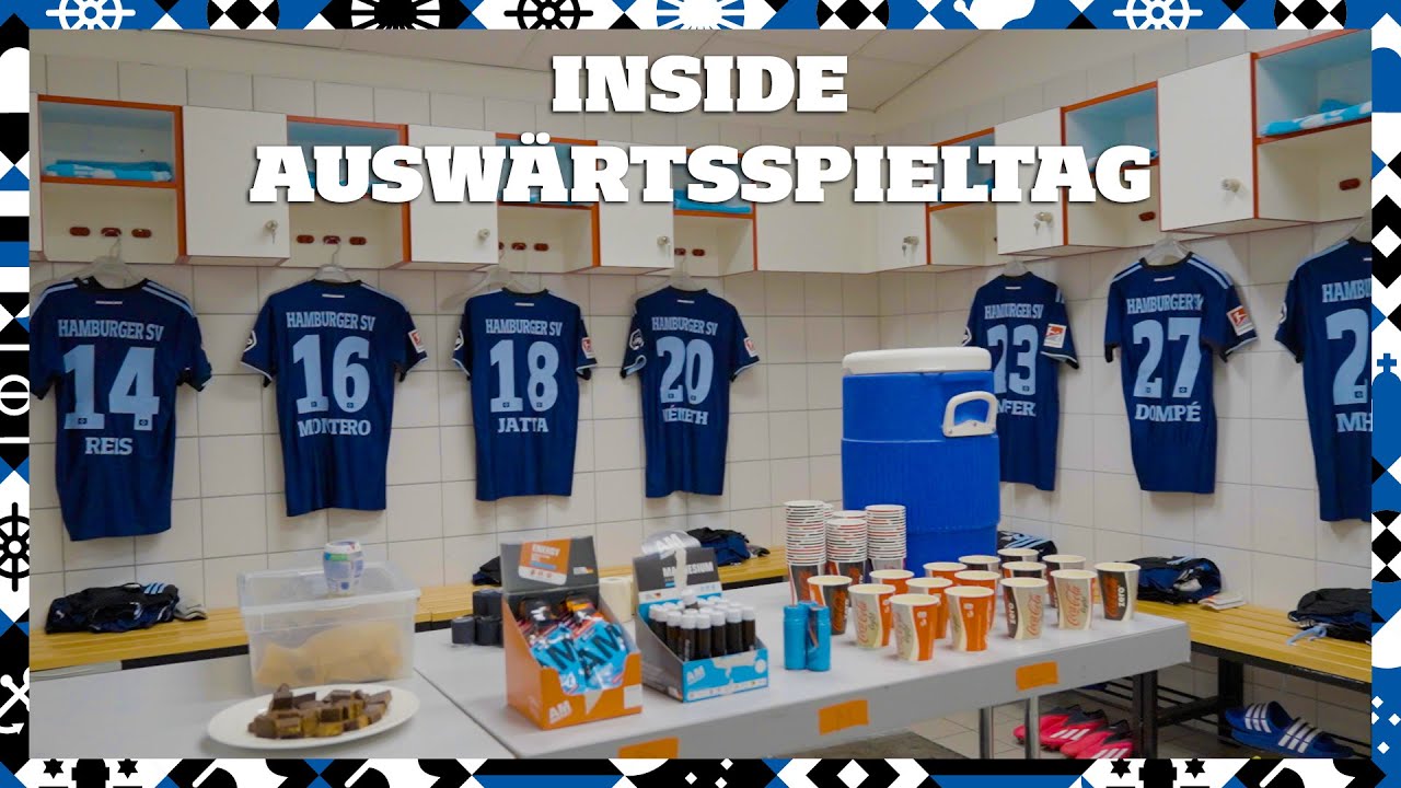 WIE LÄUFT EINE AUSWÄRTSFAHRT? | Inside Auswärtsspieltag beim HSV | Exklusive Einblicke