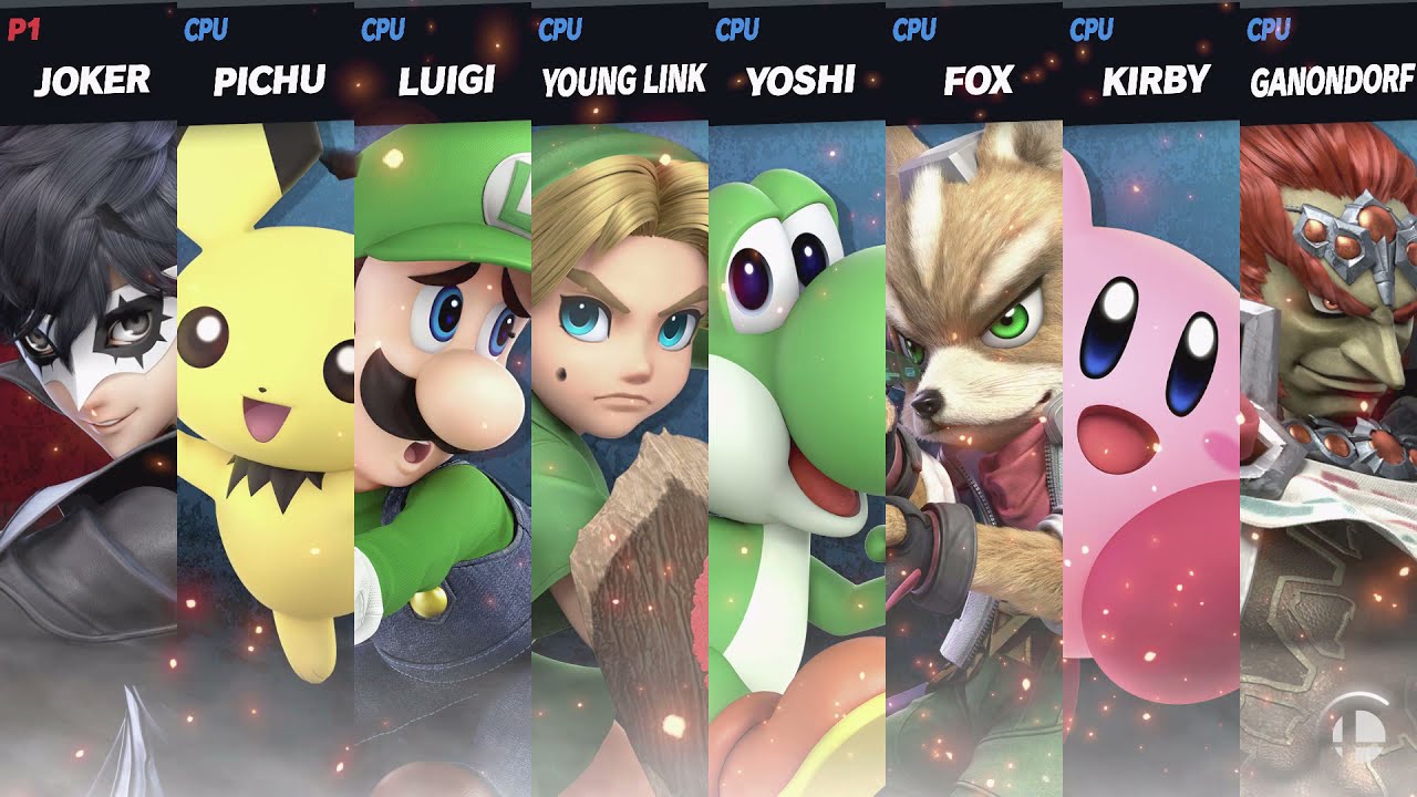 Super Smash Bros Ultimate Star & Screen KO