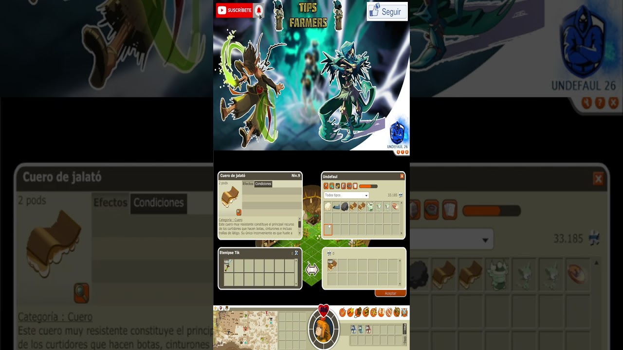 GUIA DE KAMAS BUN DOFUS RETRO 