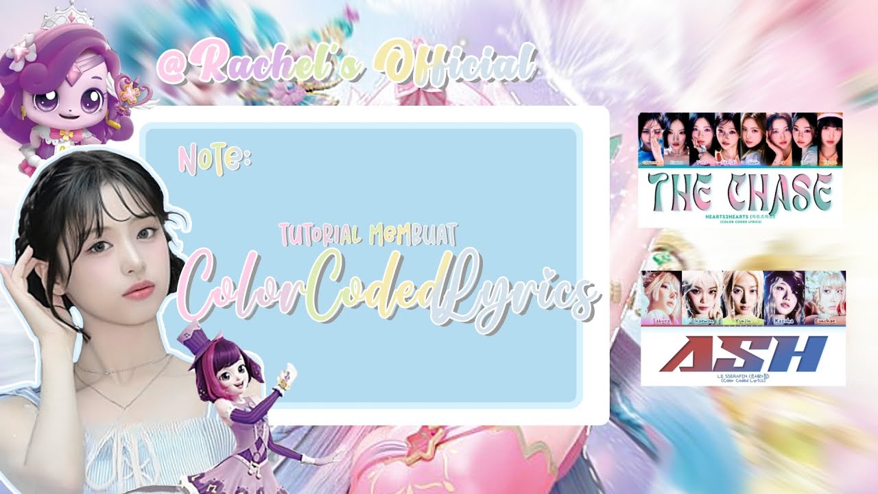 Tutorial Membuat Color Coded Lyrics || Ibis Paint X