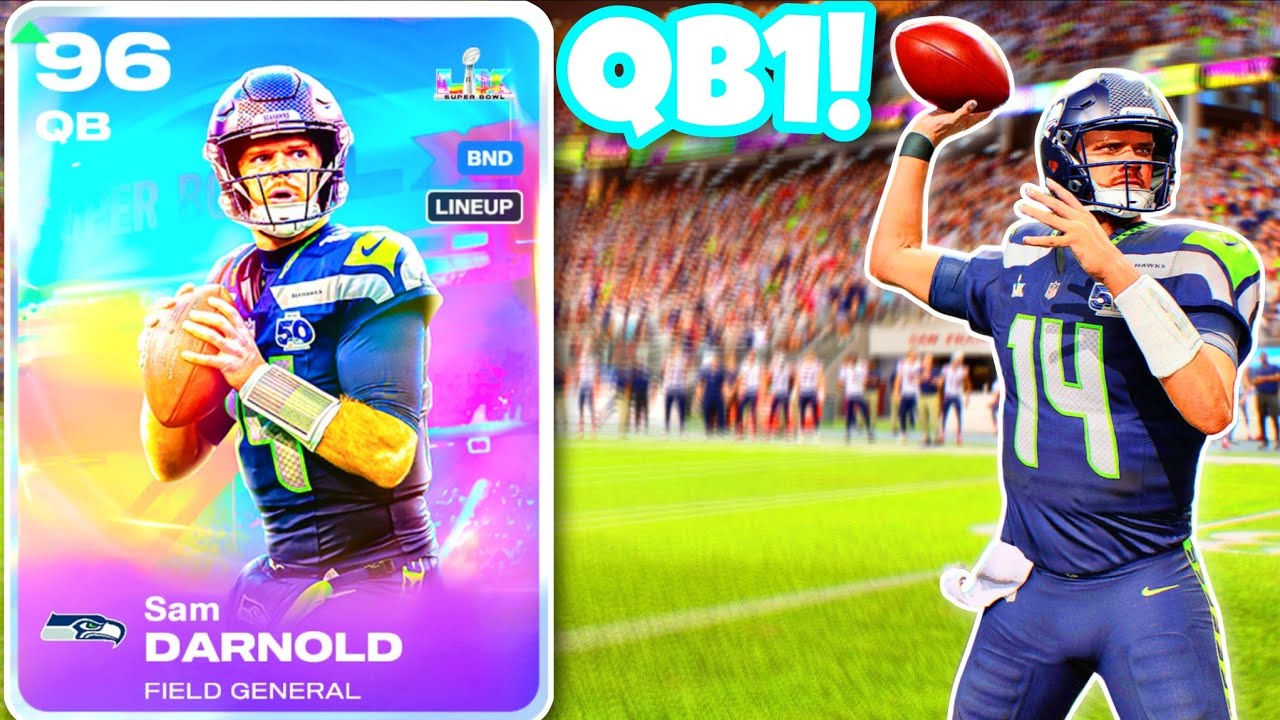 *Новинка* Сэм Дарнольд с рейтингом 95 — настоящий монстр в Madden 26 Ultimate Team! Обязательно н...