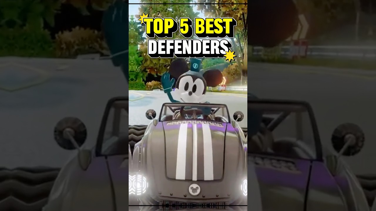 Top 5 BEST DEFENDERS in Disney Speedstorm 🛡️🔥 | Savage Rankings #SavageRankings #DisneySpeedstorm