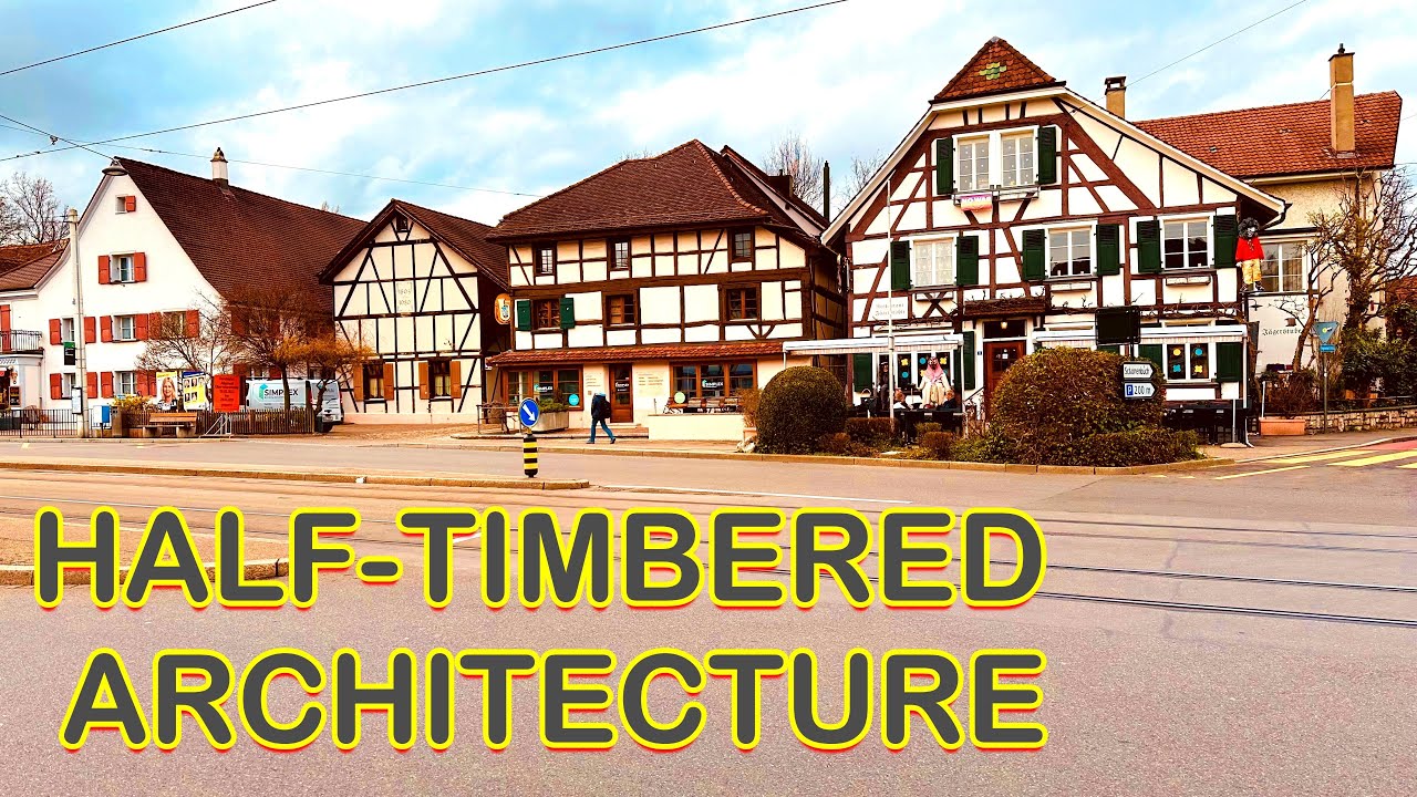 Historic homes,Switzerland Malayalam Vlog, Half-Timbered Architecture, Riegelhauses
