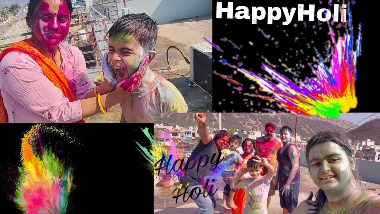 Happy dhulandi to all 😎❤️#my daily routine vlog #dailyvlogs #holi special vlog #holi vlogs #