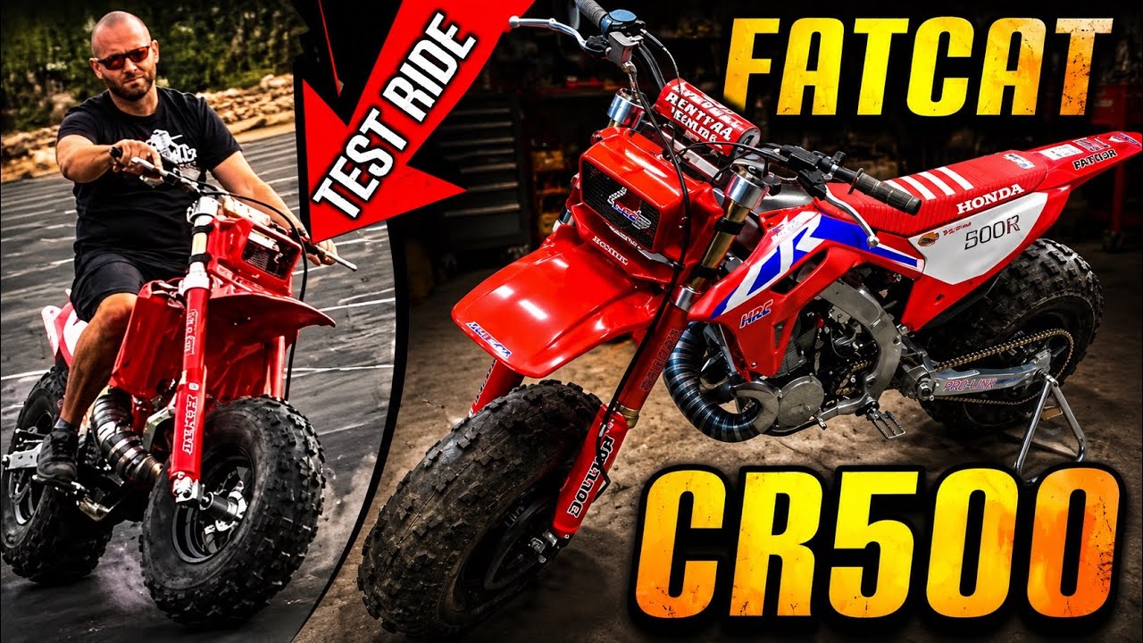 Тестовый заезд CR500 FAT CAT — ЭТО СУПЕР!