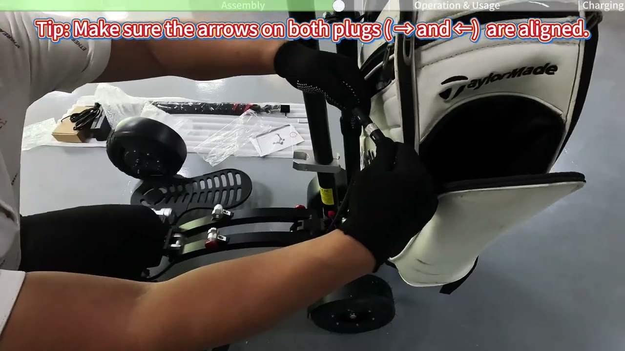 Unboxing the AESWGOF 3-in-1 Golf Trolley!  #golfcart #electricscooter #golftrolley #aeswgof